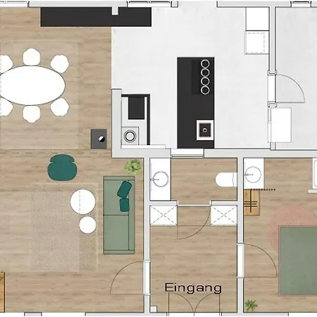 Apartment Captain House South Cats 8 *